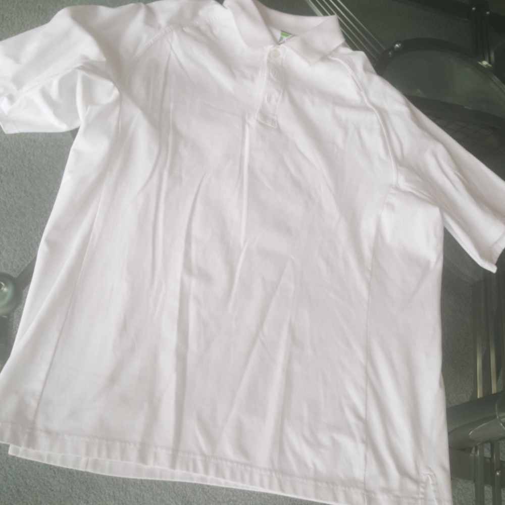 The Force. White polo. Xl